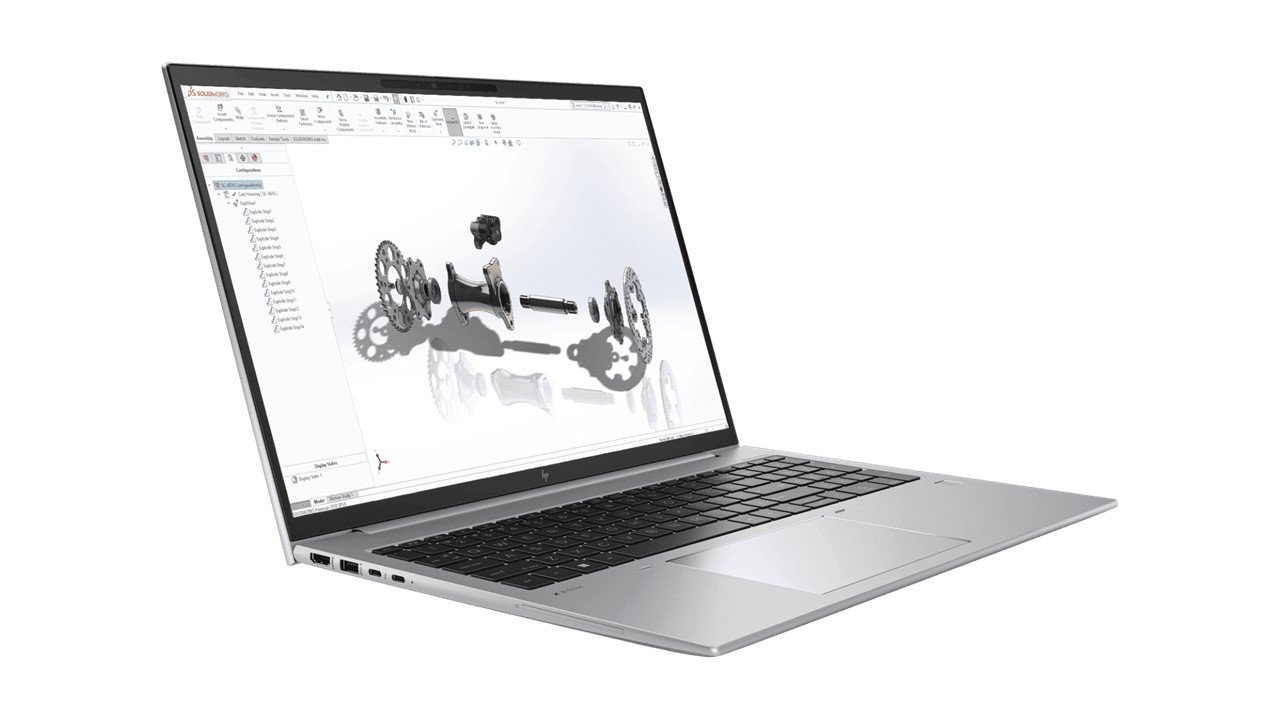 HP ZBook 8 G1i 40.6 cm (16) Mobile Workstation PC, Silver